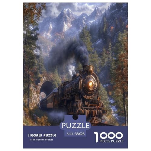 Traumzug Puzzle 1000 Teile Schwer Puzzle Spielzeug Lernspiel Impossible Herausforderung Spielzeug Für Erwachsene Und Kinder Ab 12 Jahren 38x26cm/1000pcs Traumzug Puzzle 1000 Teile Schwer Puzzle Spielzeug Lernspiel Impossible Herausforderung Spielzeug Für Erwachsene Und Kinder Ab 12 Jahren 38x26cm/1000pcs von TDSNKAVHB