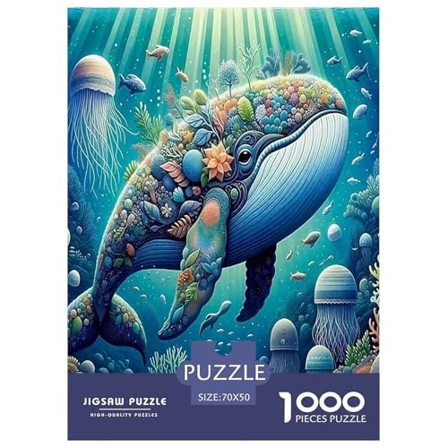 Wal1000-teiliges Puzzle Für Erwachsene Bildungsspiele FantasieHerausfordernd Für Home Decoration Tolle Geschenkidee70x50cm/1000pcs von TDSNKAVHB