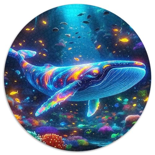 WalPuzzle 1000 Teil Für Erwachsene Rund FantasieKreative Herausfordernde Familiendekorationen1000pcs (67.5x67.5cm) von TDSNKAVHB