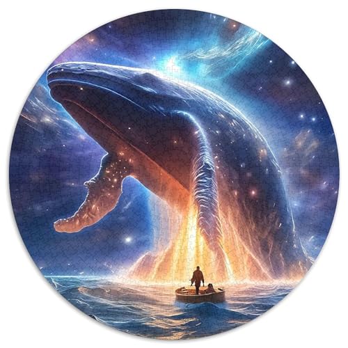 WalPuzzle 1000 Teile Für Erwachsene Rund FantasieKreatives Herausforderndes Spielzeug-Geschenk1000pcs (67.5x67.5cm) von TDSNKAVHB