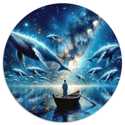 WalPuzzle 1000 Teile Für Erwachsene Und Kinder Rund FantasieKreatives Herausforderungsspielzeug-Geschenk1000pcs (67.5x67.5cm) von TDSNKAVHB