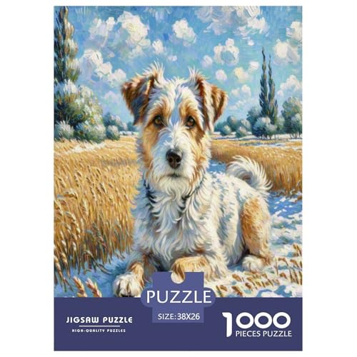 Walisischer Terrier1000 Piece Jigsaw Puzzles for Adults Family Game Süße HaustiereChallenging Home Decors Great Gift Idea38x26cm/1000pcs Walisischer Terrier1000 Piece Jigsaw Puzzles for Adults Family Game Süße HaustiereChallenging Home Decors Great Gift Idea38x26cm/1000pcs von TDSNKAVHB