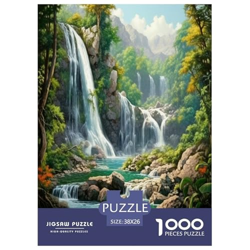 Wasserfall1000 Pieces Jigsaw Puzzles for Adults and Kids Family Game Challenging for Home Decoration Great Gift Idea38x26cm/1000pcs Wasserfall1000 Pieces Jigsaw Puzzles for Adults and Kids Family Game Challenging for Home Decoration Great Gift Idea38x26cm/1000pcs von TDSNKAVHB