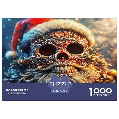 Weihnachten Schädel1000-teilige Puzzles Für Erwachsene Familienspiel HalloweenSpaßig Und Herausfordernde Home Decors Tolle Geschenkidee70x50cm/1000pcs Weihnachten Schädel1000-teilige Puzzles Für Erwachsene Familienspiel HalloweenSpaßig Und Herausfordernde Home Decors Tolle Geschenkidee70x50cm/1000pcs von TDSNKAVHB