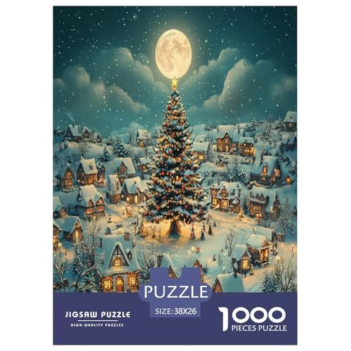Weihnachtsbaum Puzzle 1000 Teile Schwer Puzzle Spielzeug Pädagogisches Spiel Impossible Herausforderungsspielzeug Für Erwachsene Und Kinder Ab 12 Jahren 38x26cm/1000pcs Weihnachtsbaum Puzzle 1000 Teile Schwer Puzzle Spielzeug Pädagogisches Spiel Impossible Herausforderungsspielzeug Für Erwachsene Und Kinder Ab 12 Jahren 38x26cm/1000pcs von TDSNKAVHB