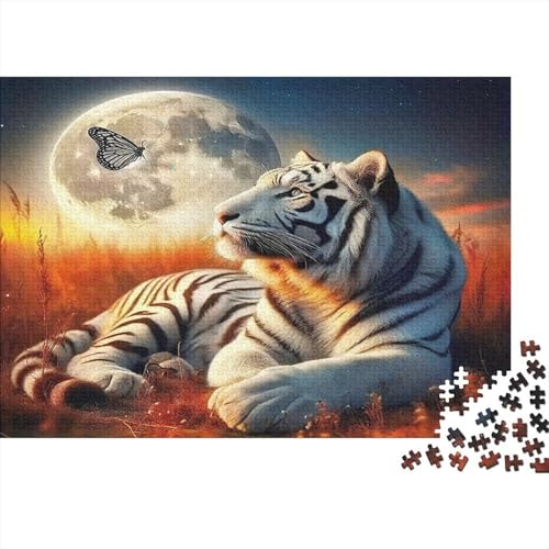 Weißer Tiger1000-teiliges Puzzle Für Erwachsene Bildungsspiele MondHerausfordernde Home Decors Tolle Geschenkidee38x26cm/1000pcs Weißer Tiger1000-teiliges Puzzle Für Erwachsene Bildungsspiele MondHerausfordernde Home Decors Tolle Geschenkidee38x26cm/1000pcs von TDSNKAVHB