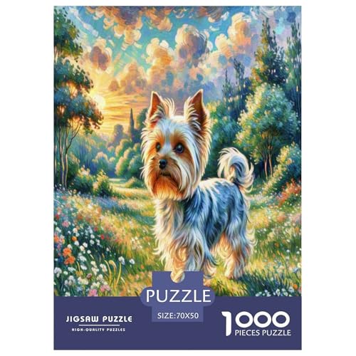 West Highland Weißer Terrier1000 Piece Jigsaw Puzzles for Adults and Kids EduKatzeional Games Süße HaustiereChallenging for Home Decoration Great Gift Idea70x50cm/1000pcs von TDSNKAVHB