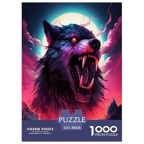 Wolf1000 Piece Jigsaw Puzzles for Adults and Kids Family Game Challenging Home Decors Great Gift Idea38x26cm/1000pcs Wolf1000 Piece Jigsaw Puzzles for Adults and Kids Family Game Challenging Home Decors Great Gift Idea38x26cm/1000pcs von TDSNKAVHB