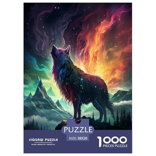 Wolf1000 Pieces Jigsaw Puzzles for Adults EduKatzeional Games Challenging Home Decors Great Gift Idea38x26cm/1000pcs Wolf1000 Pieces Jigsaw Puzzles for Adults EduKatzeional Games Challenging Home Decors Great Gift Idea38x26cm/1000pcs von TDSNKAVHB