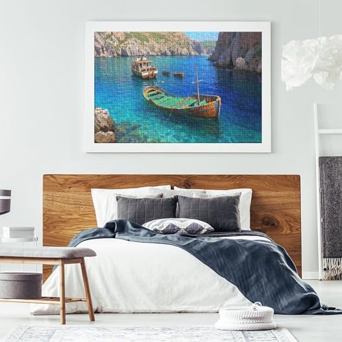 Wrack1000 Piece Jigsaw Puzzles for Adults and Kids Family Game RuinenChallenging Home Decors Great Geschenk Idea38x26cm/1000pcs von TDSNKAVHB