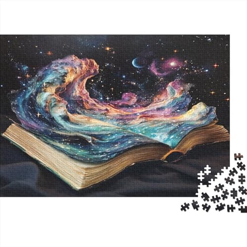Zauberbücher Puzzle 1000 Teile Puzzle Erwachsene Schwieriges Schwer Puzzle Für Erwachsene Und Kinder Ab 14 Jahren Puzzel 1000pcs (75x50cm) von TDSNKAVHB