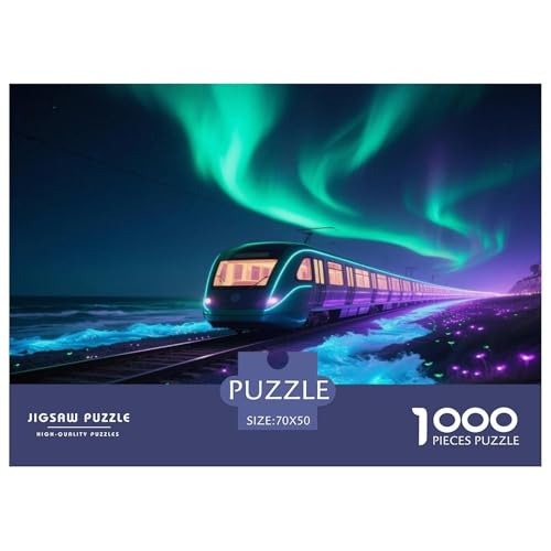 Zug1000 Piece Jigsaw Puzzles for Adults Educational Games AuroraChallenging for Home Decoration Great Gift Idea70x50cm/1000pcs Zug1000 Piece Jigsaw Puzzles for Adults Educational Games AuroraChallenging for Home Decoration Great Gift Idea70x50cm/1000pcs von TDSNKAVHB