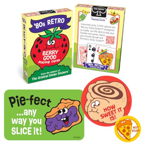 TREND 80er Jahre Retro Collection Spielkarten Plus Deluxe Set von TE TREND ENTERPRISES, INC. WE MAKE LEARNING FUN!
