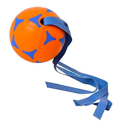 TE-Trend Fletsch Ball Ballspiel 10 cm Zieh voll durch Gummischleuder Motiv Funball von TE-Trend