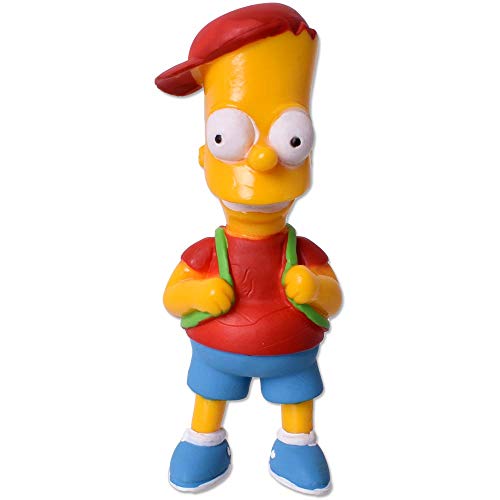 TE-Trend The Simpsons Spielzeug Figuren Springfield Limited Edition Series 3 Sammler Toy Bart Simpson 80mm Mehrfarbig von TE-Trend