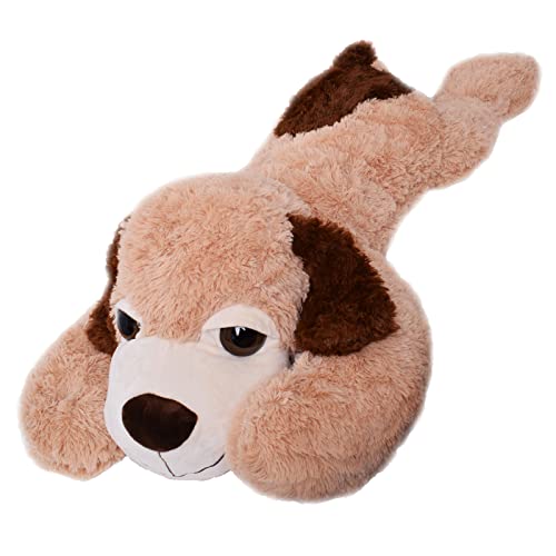 TE-Trend XXL Riesen Kuscheltier Hund groß Stofftier Plüschtier Geschenk Plüschhund Kuschelhund Stoffhund Plush Dog 100cm braun TE-Trend XXL Riesen Kuscheltier Hund groß Stofftier Plüschtier Geschenk Plüschhund Kuschelhund Stoffhund Plush Dog 100cm braun von TE-Trend