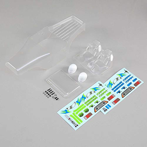 LOSI 1/10 Clear Body Set with Driver Insert: Night Crawler SE von LOSI