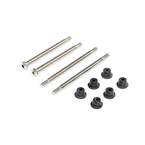 Äußere Scharnierstifte 3,5 mm Electro Nickel (2): 8X, 8XE von TEAM LOSI RACING