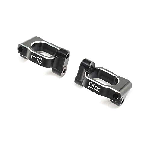 Caster Block Set 12 deg Aluminum: 22X-4 von TEAM LOSI RACING