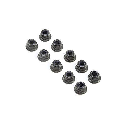 M4 Flanged Lock Nuts (10) von Team Losi Racing