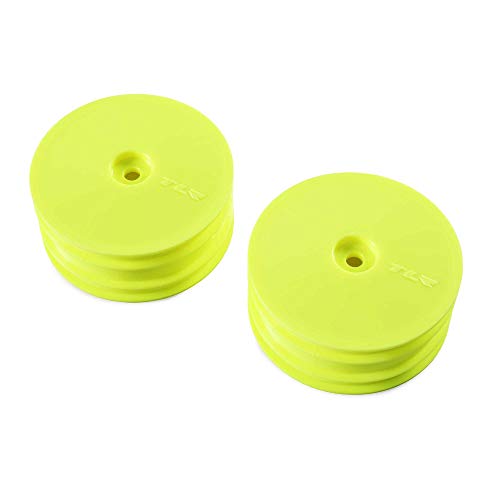 1/10 Front Buggy 2.2 Wheels, 12mm Hex, Yellow (2): 22X-4 von Team Losi Racing