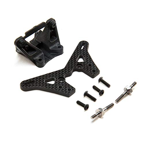 Team Losi Racing Carbon Laydown Rear Tower +2mm Conversion: 22 5.0 von Team Losi Racing