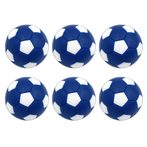 TEBI 6 Stück Tischfußball Ersatzball Offizieller Tischspielball Offizieller 32-mm Tischfußball Fußball Tischfußball von TEBI