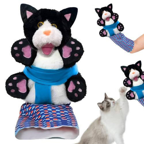 TECHEEL Cat Wrestler Puppet Katzenpuppe Handpuppen für Kinder Katzen Handpuppe Interaktives Katzenspielzeug Handpuppe Katze Lustige Katzen Puppe Katzenpuppe Wrestler Geschenke Für Katzenliebhaber TECHEEL Cat Wrestler Puppet Katzenpuppe Handpuppen für Kinder Katzen Handpuppe Interaktives Katzenspielzeug Handpuppe Katze Lustige Katzen Puppe Katzenpuppe Wrestler Geschenke Für Katzenliebhaber von TECHEEL