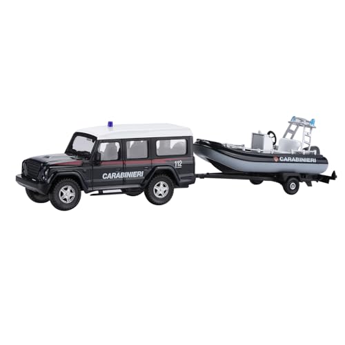 TECKEEN 1/43 Scale SUV Küstenwache Polizei Feuerwehrauto Legierung Modell Feuerwehrmann Spielzeug Feuerwehrauto Spielzeug Truck für Jungen & Mädchen Weihnachten Spielzeug Geschenk von TECKEEN