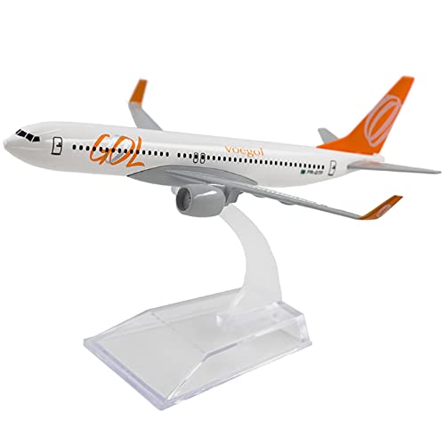 TECKEEN 1:400 Brasilien GOL 737 Flugzeugmodell Simulation Flugzeugmodell Luftfahrtmodell Flugzeug Kits für Sammlung und Geschenk von TECKEEN