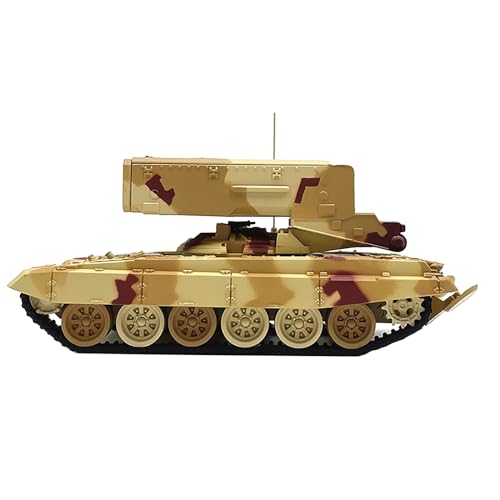 TECKEEN 1:72 Legierung Russische TOS-1 Selbstfahrende Raketenwerfer Militär Panzer Modell Simulation Kämpfer Panzer Militärwissenschaft Ausstellung Modell von TECKEEN
