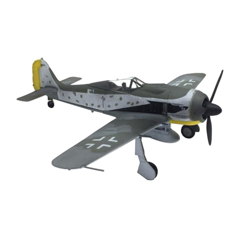 TECKEEN Alloy German Focke-Wulf Fw 190A-8 WüRger Kampfflugzeug Modell 1:72 Spielzeug Simulation Wissenschaft Ausstellungsmodell von TECKEEN