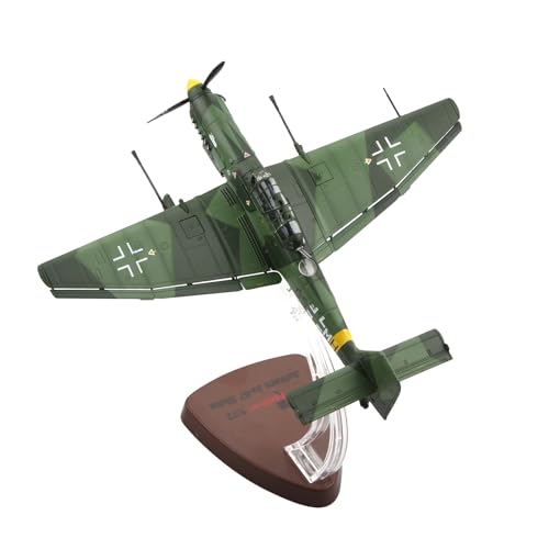 TECKEEN Alloy German Stuka Junkers Ju-87G1 Dive Bomber Aircraft Model 1:72 Simulation Science Exhibition von TECKEEN