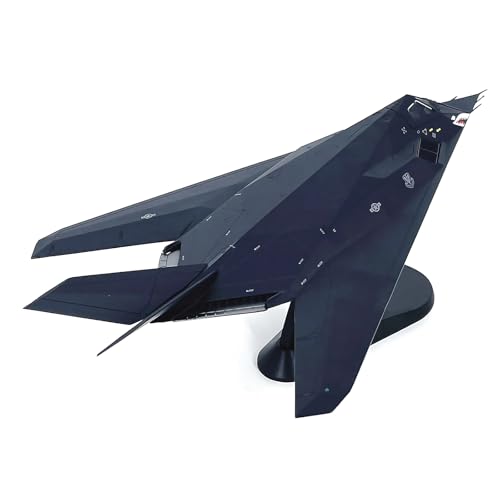TECKEEN Alloy USAF F-117 Nighthawk Angriffsflugzeug Modell 1:72 Spielzeug Simulation Wissenschaft Ausstellungsmodell von TECKEEN