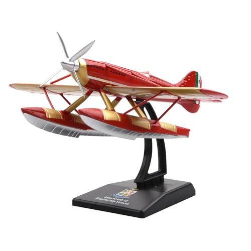 TECKEEN Alloy WWI Italy Macchi MC.72 Racing Wasserflugzeug Modell 1:72 Spielzeug Simulation Wissenschaft Ausstellungsmodell von TECKEEN