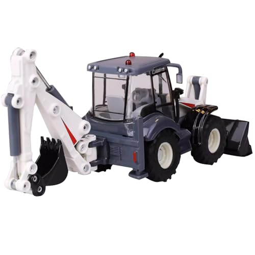 TECKEEN Bidirektionaler Bagger Baufahrzeug Engineering Fahrzeug LKW Modell, 1/50 Alloy Truck Modell für Dekoration TECKEEN Bidirektionaler Bagger Baufahrzeug Engineering Fahrzeug LKW Modell, 1/50 Alloy Truck Modell für Dekoration von TECKEEN