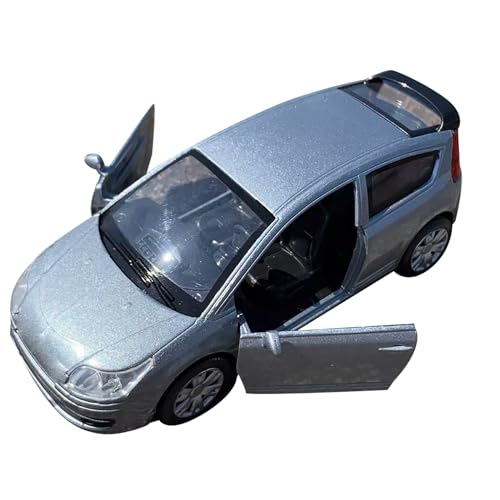 TECKEEN Fahrzeug Oldtimer Fahrzeuge Modell für Citroens C4 Coupé, 1/32 Alloy Truck Modell für Dekoration von TECKEEN