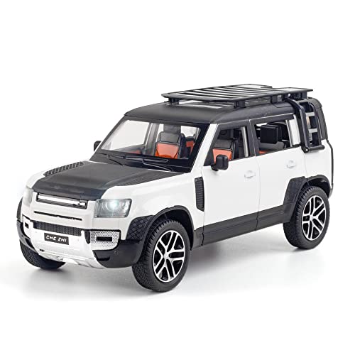 TECKEEN Grün 1/24 Druckguss Modell Auto Spielzeug Kollektion Sound Licht für Land Rover New Defender 110 TECKEEN Grün 1/24 Druckguss Modell Auto Spielzeug Kollektion Sound Licht für Land Rover New Defender 110 von TECKEEN
