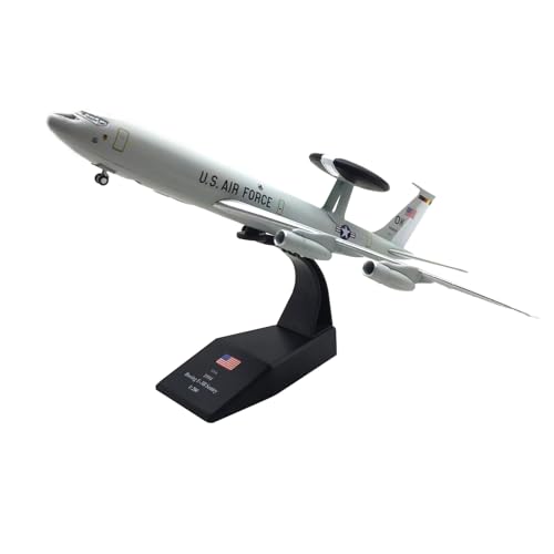 TECKEEN Legierung US E-3 E3 Sentry AWACS Frühwarnung Flugzeugmodell Flugzeugmodell 1:200 Modell Simulation Wissenschaft Ausstellung Modell von TECKEEN