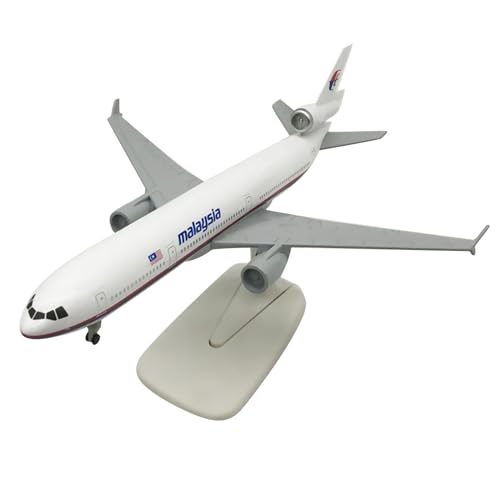 TECKEEN Malaysia MD-11 Flugzeugmodell im Maßstab 1:400, Legierung, Druckguss, hohe Simulationsmodell für Sammlung von TECKEEN