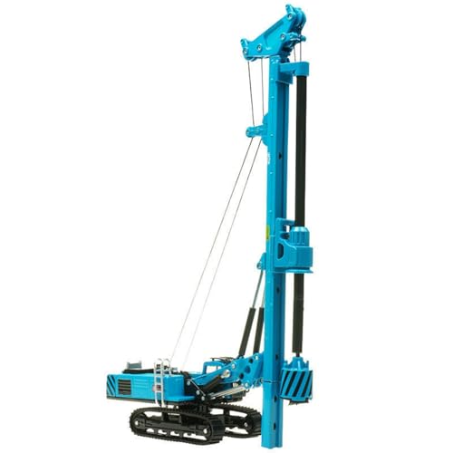 TECKEEN Rotary Drilling Rig Crawler Bagger Fahrzeug Engineering Fahrzeug LKW Modell, 1/64 Alloy Truck Modell für Dekoration TECKEEN Rotary Drilling Rig Crawler Bagger Fahrzeug Engineering Fahrzeug LKW Modell, 1/64 Alloy Truck Modell für Dekoration von TECKEEN