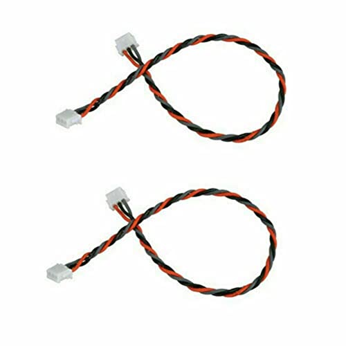 TECKEEN Satelliten-Verlängerungskabel für Spektrum AR6210 AR8000 AR9020 Empfänger, 18 cm, 2 Stück von TECKEEN