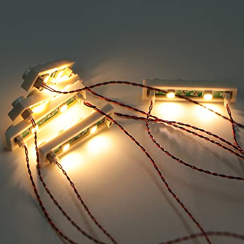 TEDDOO 20PCS kompatiblen Bausteinleuchten mit anpassbarer Installation Zubehör für Bausteine USB-Stromversorgung und Terminalverbindungen, DIY Baustein LED (Modell Set Nicht Enthalten) von TEDDOO