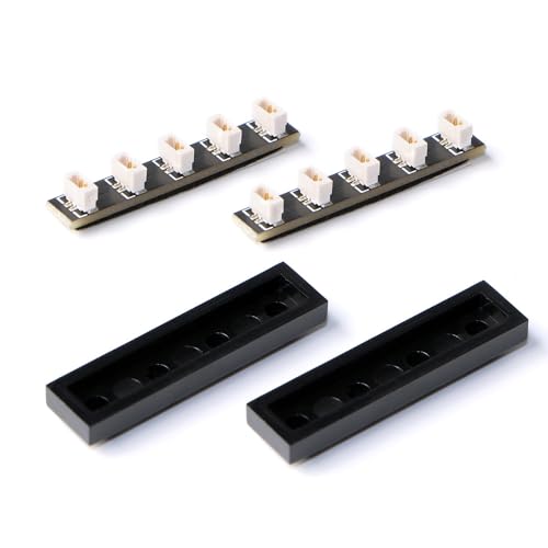 TEDDOO 2Piece 5-Port Erweiterungsplatte 0.8mm Schnittstelle, passend für Baustein Beleuchtung Zubehör von TEDDOO