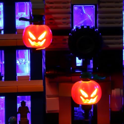 TEDDOO 7 PCS Kürbis Laterne Warmes Halloween Dekoratives Licht 20693 Bausteine Garten Haus Spielzeug Zubehör Ziegel LED Set, Kompatibel mit Mainstream Bausteine Marken TEDDOO 7 PCS Kürbis Laterne Warmes Halloween Dekoratives Licht 20693 Bausteine Garten Haus Spielzeug Zubehör Ziegel LED Set, Kompatibel mit Mainstream Bausteine Marken von TEDDOO