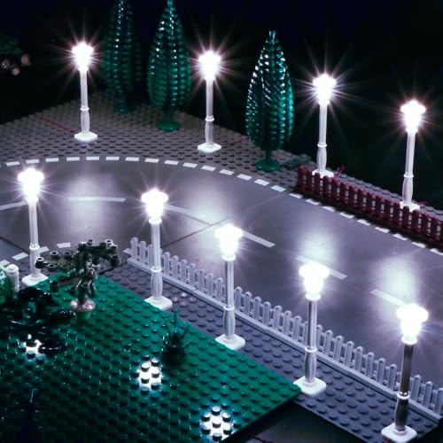TEDDOO Bausteine Licht Set von 15, Baustein Stadtbeleuchtung, USB Netzteil, DIY Baustein Zubehör TEDDOO Bausteine Licht Set von 15, Baustein Stadtbeleuchtung, USB Netzteil, DIY Baustein Zubehör von TEDDOO