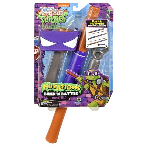 TEENAGE MUTANT NINJA Tales of Turtles: Build N Battle Donatello BO Staff.Ninja Reveal Playset.Create Countless Combinations! TEENAGE MUTANT NINJA Tales of Turtles: Build N Battle Donatello BO Staff.Ninja Reveal Playset.Create Countless Combinations! von TEENAGE MUTANT NINJA