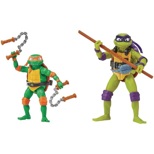 TEENAGE MUTANT NINJA Turtles - Donatello Basic Figure & Turtles - Michelangelo Basic Figure TEENAGE MUTANT NINJA Turtles - Donatello Basic Figure & Turtles - Michelangelo Basic Figure von TEENAGE MUTANT NINJA