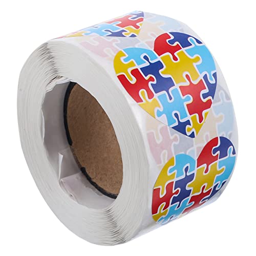 TEHAUX 1 Rolle Schreibwaren-Aufkleber Stichwort Für Karikatur Dekorative Aufkleber Computeraufkleber Aufkleber Bevorzugen Cartoon -musteraufkleber Ermutigungsaufkleber Kraftpapier von TEHAUX