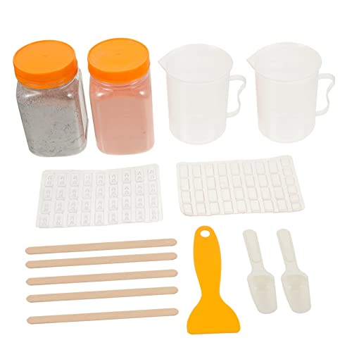 TEHAUX 1 Satz Ziegelform-Set Miniatur-Schlackenblockform Kinderhandwerk bastelsets+für+Kinder bastel Set für Kinder Silikonformen Modelle DIY sandtisch Szene DIY zubehör von TEHAUX